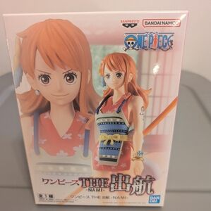 Onepiece Nami Action Figure - Blue and Orange